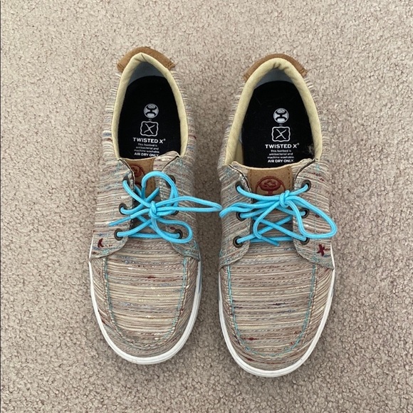 Twisted X Casual Shoes with Blue Laces - Picture 1 of 4